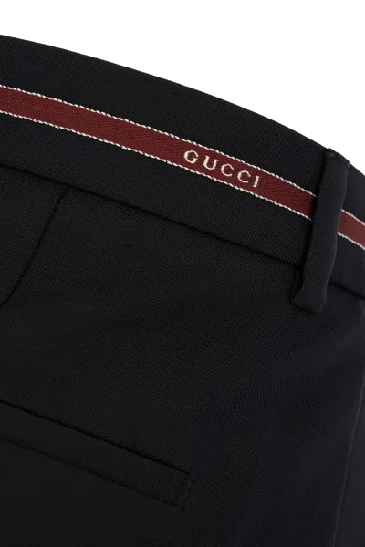 Gucci Pantaloni In Black