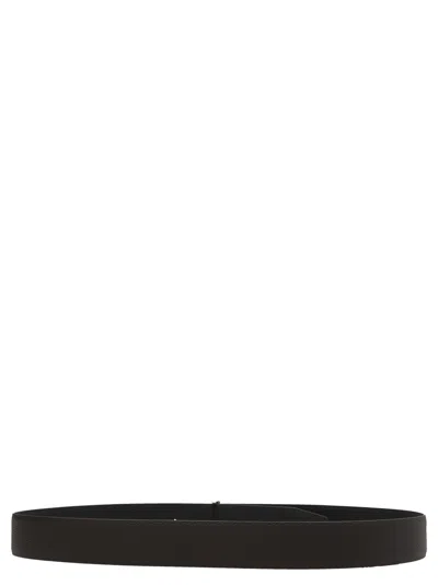 Tom Ford Logo Reversible Belt Belts Multicolor In Black