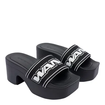 Alexander Wang Chinelas - Negro In Black
