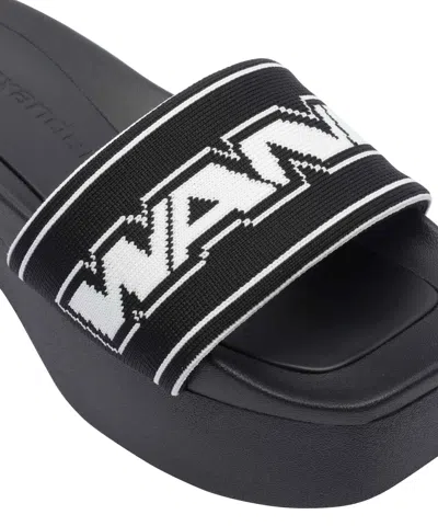 Alexander Wang Chinelas - Negro In Black