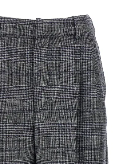 Brunello Cucinelli Pied De Poule Wool Pants
