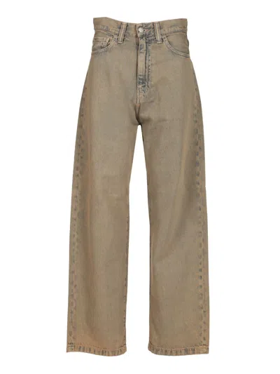 Carhartt Denim Trousers With Belt Loops