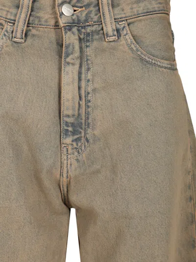 Carhartt Denim Trousers With Belt Loops