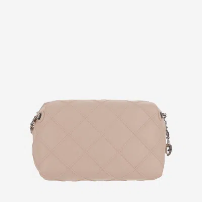 Tory Burch Fleming Soft Leather Crossbody Bag In Pink