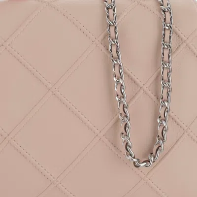 Tory Burch Fleming Soft Leather Crossbody Bag In Pink