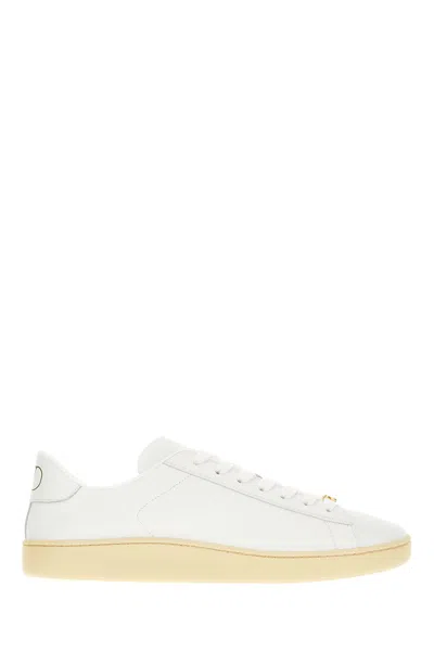 Valentino White Leather Vlogo Signature Sneakers