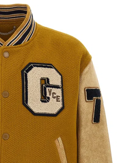 Golden Goose Wool And Leather Bomber Jacket