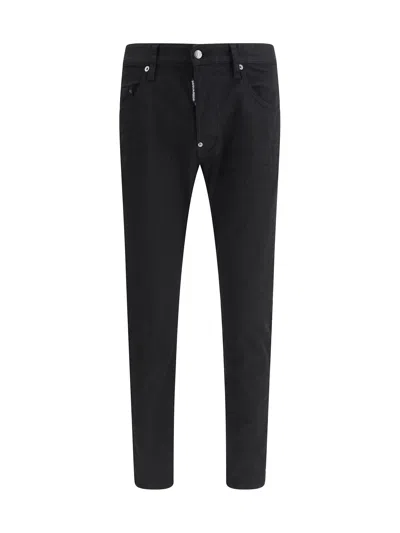 Dsquared2 Skater Jeans In Black