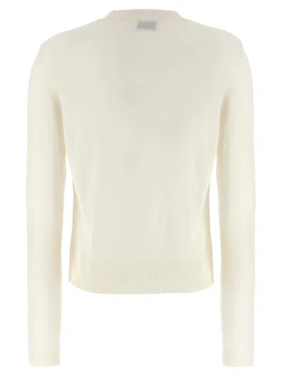 Moschino Crew Neck Sweater With Teddy Bear Motif
