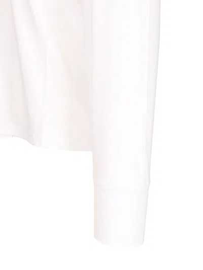Tom Ford White Stretch Cotton Blend T-shirt