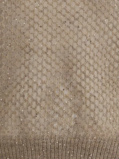 Brunello Cucinelli Women Perforated Sweater