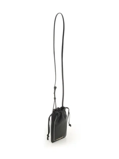 Marni Cross Body Phone Holder Handbags Black