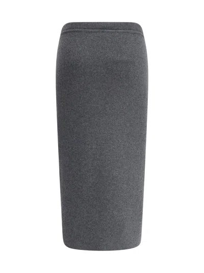 Tom Ford Women Cashmere Skirt In Gray