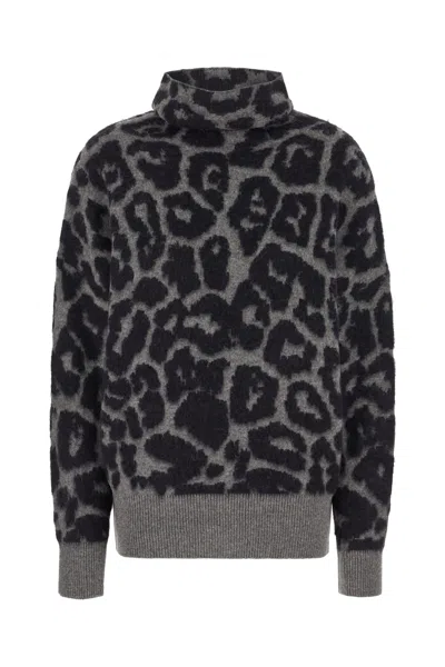 Stella Mccartney Turtle-neck Sweater Sweaters And Cardigans Gray