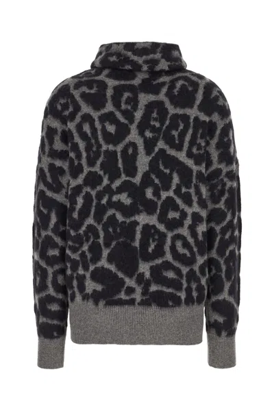 Stella Mccartney Turtle-neck Sweater Sweaters And Cardigans Gray