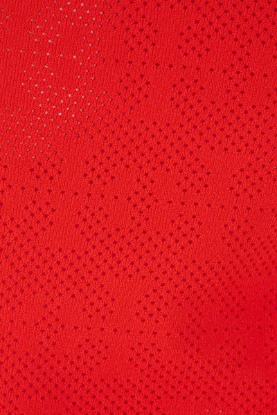 Tory Burch Red Viscose Blend Top In Red