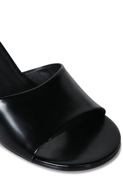 Jacquemus Cubisto Mules In Black