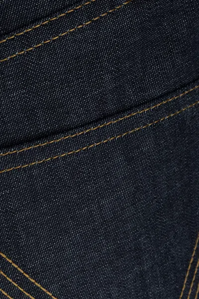 Bottega Veneta Womens Indigo Folded-cuffs Straight-leg Denim Jeans In Blue