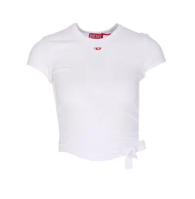 Diesel T-bunny-tail T-shirt In White