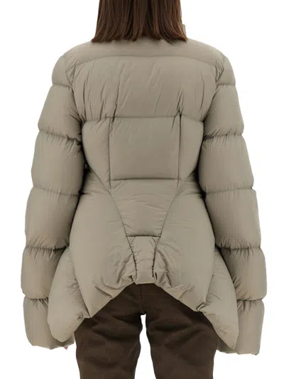 Rick Owens Naska Short Duvet In Gray