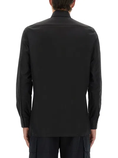 Givenchy Classic Fit Black Button-down Shirt