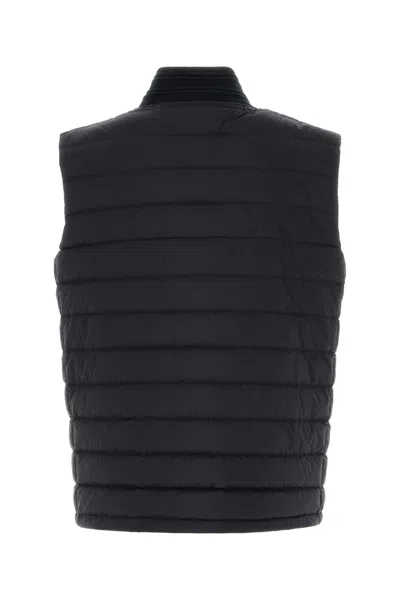 Burberry Jacket Sleeveless Padded Ribbed Collar
