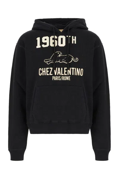 Valentino Cotton Fabric Sweatshirt With Comfortable Fit