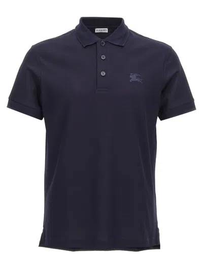Burberry Embroidered Logo Polo Shirt