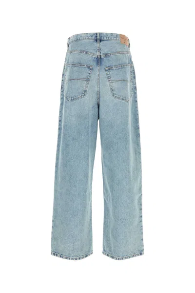 Balenciaga Light Blue Denim Jeans In Classic