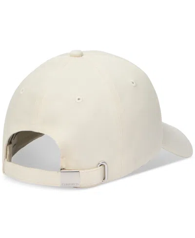 Calvin Klein Men's Embroidered Small Monogram Twill Baseball Cap