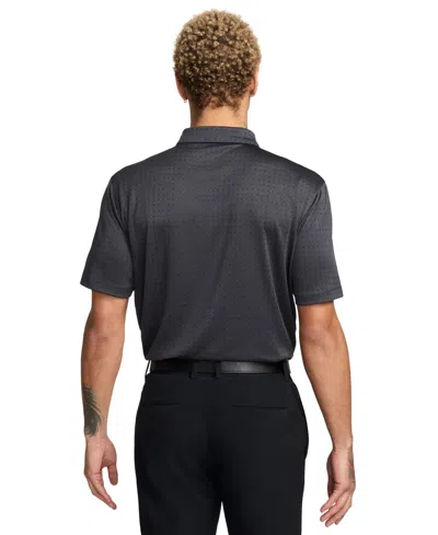 Nike Men's Core Dri-fit Classic-fit Dot-print Golf Polo Shirt In Multi