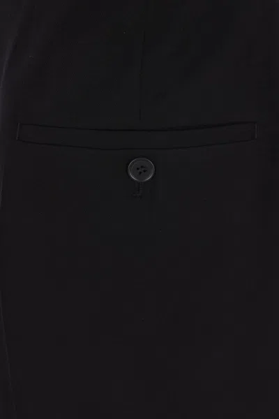 Balenciaga Oversized Tailored Trousers In Black