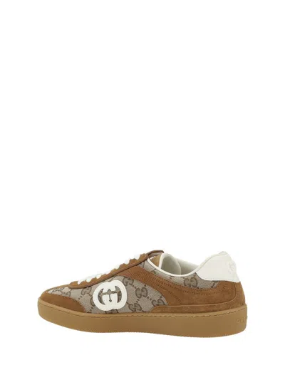 Gucci Gg Pattern Sneakers In Multi