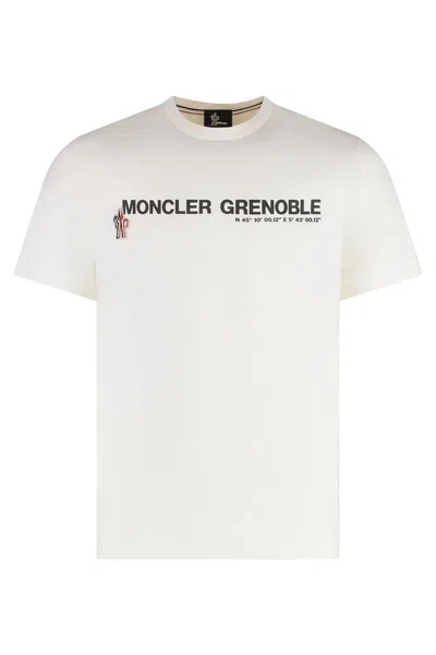 Moncler Logo Print Crewneck T-shirt