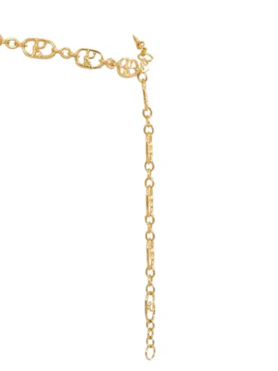Pre-owned Roberta Di Camerino Logo-plaque Chain-link Belt