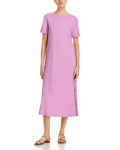Eileen Fisher Midi Dress In Pink