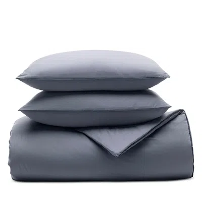 Boll & Branch Signature Comforter Set, Full/queen In Gray