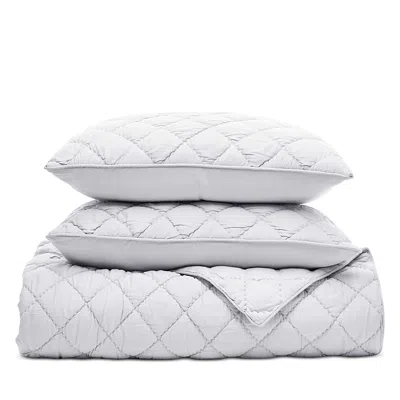 Boll & Branch Signature Hand Stitched Cloud Comforter Set, Full/queen In White