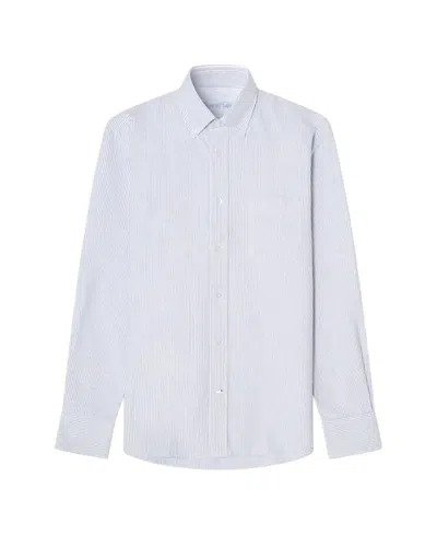Robert Talbott Harrison Button Down Oxford Shirt In Blue