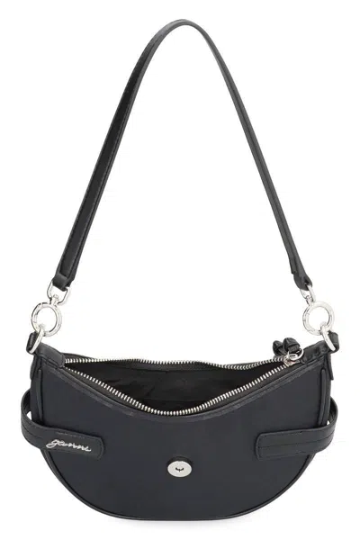 Ganni Bucky Nylon Messenger Bag