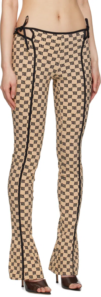 Misbhv Monogram-print Leggings