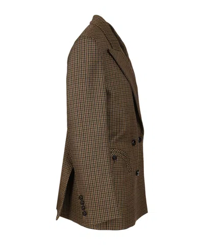 Blazé Milano Zemi Everynight Double Blazer Jackets Brown In Brown