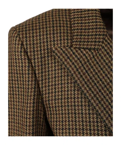 Blazé Milano Zemi Everynight Double Blazer Jackets Brown In Brown