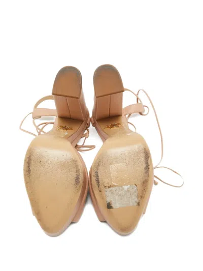 Pre-owned Charlotte Olympia Bow Platform Sandals