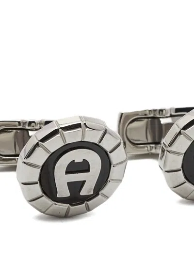 Pre-owned Aigner Horseshoe Cufflinks