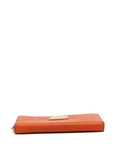 Pre-owned Michael Kors Vintage Leather Zip Wallet