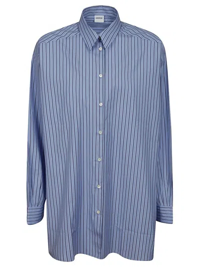 Aspesi Cotton Shirt With Striped Pattern