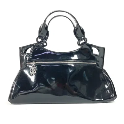 Pre-owned Cartier Black Leather Handbag Tote Bag ()