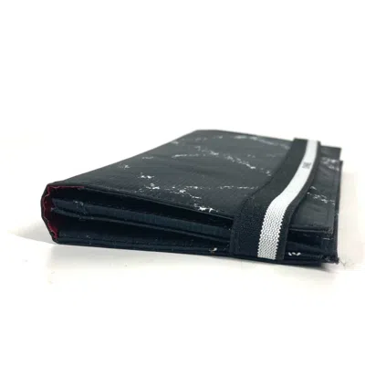 Pre-owned Chanel Black Nylon Long Wallet (bi-fold) ()