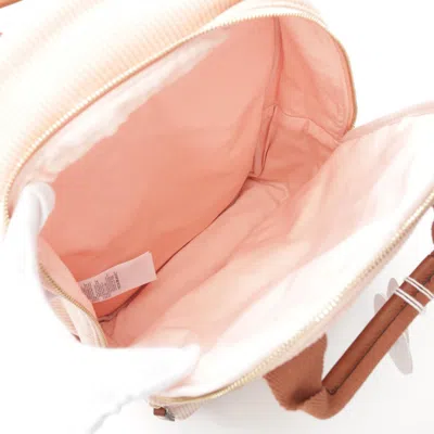 Chloé Brown Pink Cord Backpack